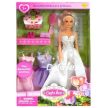 Defa Lucy hercegnő baba három ruhával - 30 cm - KP JÁTÉK