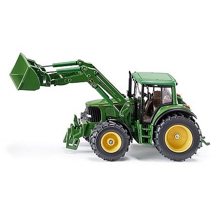 SIKU John Deere traktor homlokrakodóval - KP JÁTÉK