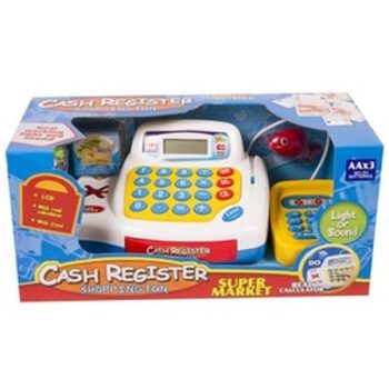 Beszélő pénztárgép - fehér - KP JÁTÉK