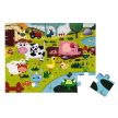 Janod Farm állatok tapintós puzzle 20 db - KP JÁTÉK