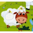 Janod Farm állatok tapintós puzzle 20 db - KP JÁTÉK