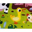 Janod Farm állatok tapintós puzzle 20 db - KP JÁTÉK