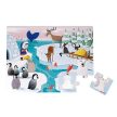Janod Élet a jégen tapintós puzzle 20 db - KP JÁTÉK