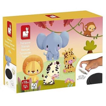 Janod Szavanna nyomda 5 db - KP JÁTÉK