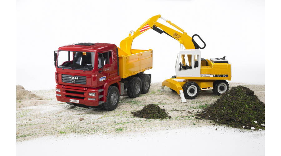 Bruder Liebherr 912 árokásó (02426)