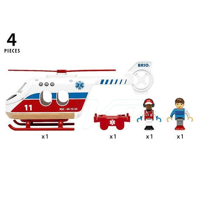 BRIO Mentőhelikopter (36022)