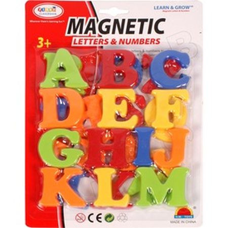 Mágneses nagybetűk készlet - 5 cm (25647)