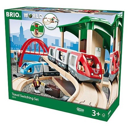 BRIO Vonat átszállás szett (33512)