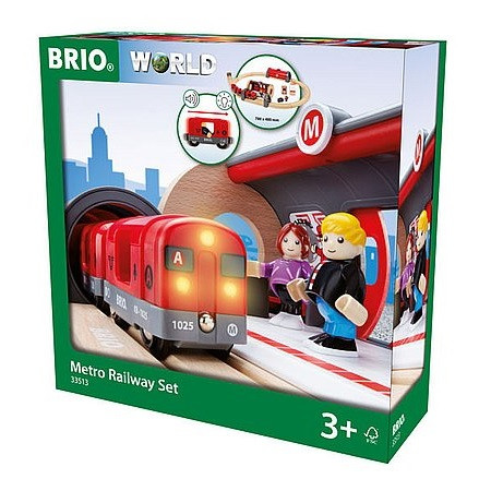 BRIO Metró vonatszett (33513)