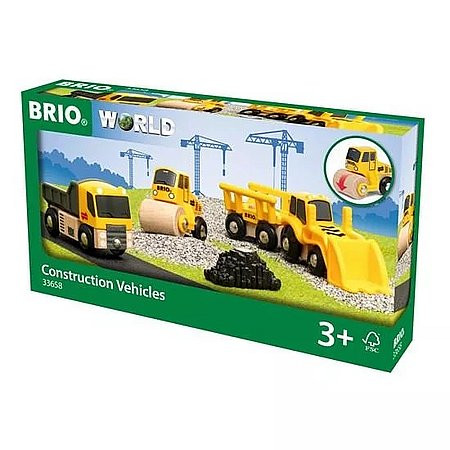 BRIO Építőipari járművek (33658)