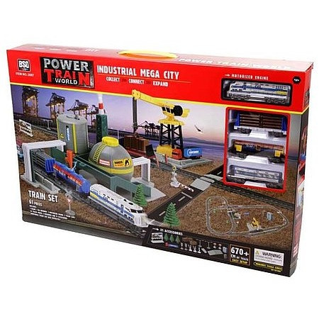 Power Train tehervonat készlet - 670 cm (43563)