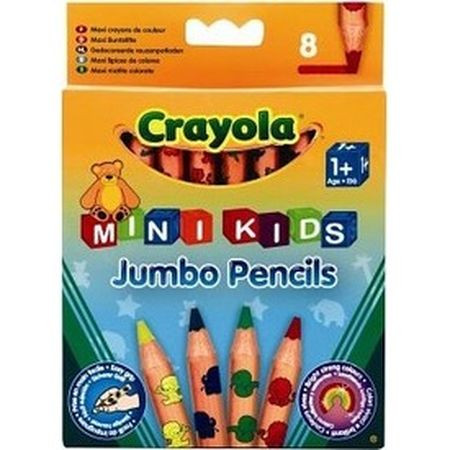 Crayola Színes ceruza natúr - óriás állatos (93322)